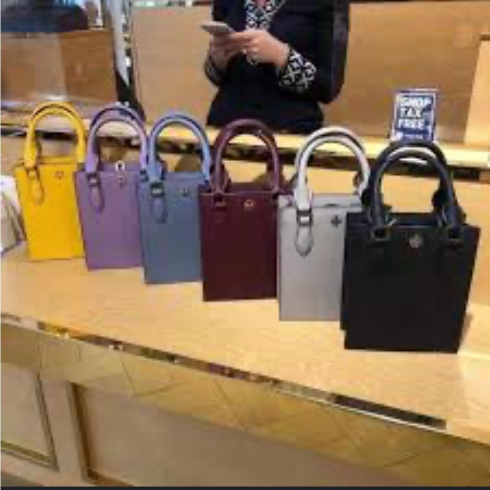 Perfect for Fall - Tory Burch NWT Burgundy Mini Bag - Emerson Mini Shopper